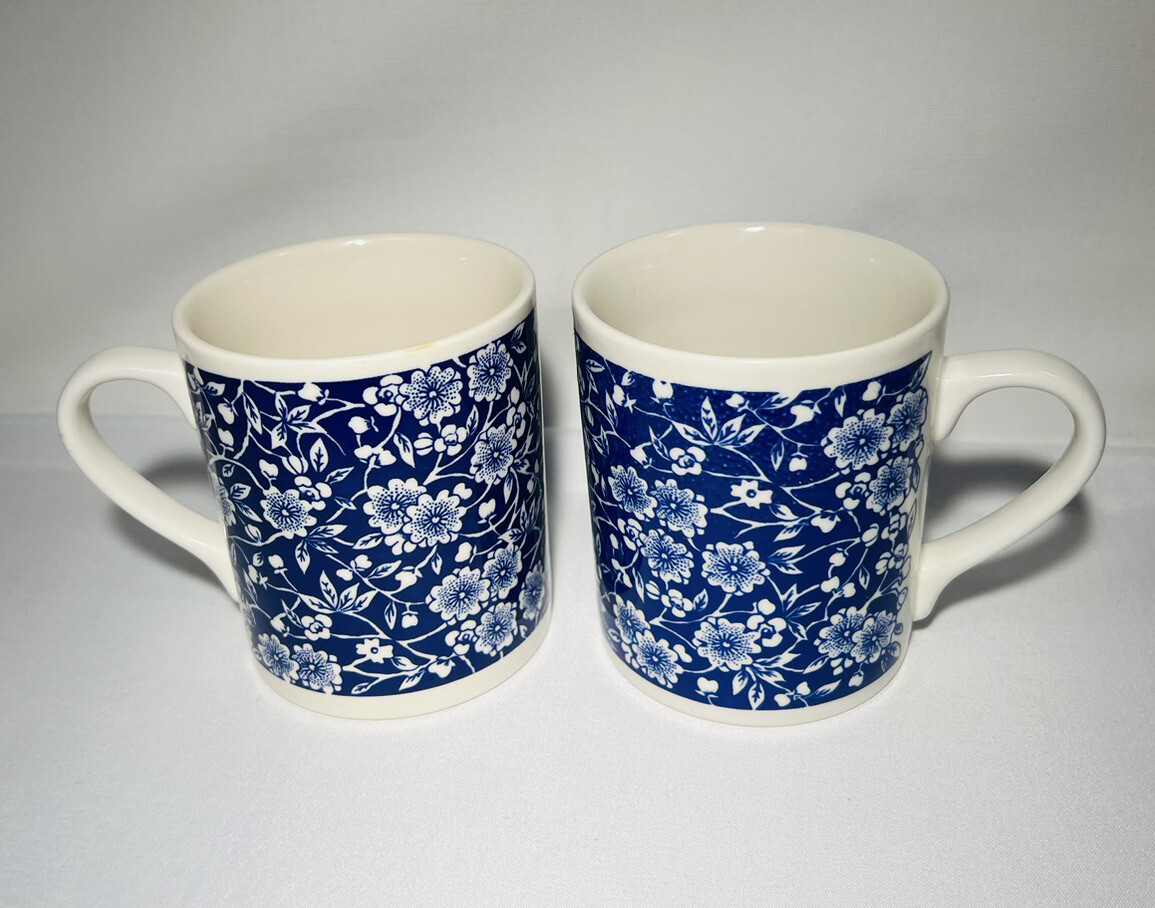 aaaaa様　バーレイ Blue Calico Coffeeキャニスター ジャー Calico ブルーキャリコ バーレイ社 カップ＆ソーサー イギリス製