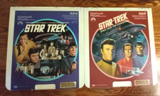 Lot of 2 Star Trek TOS CED Videodisc RCA SelectaVision 4 Episodes