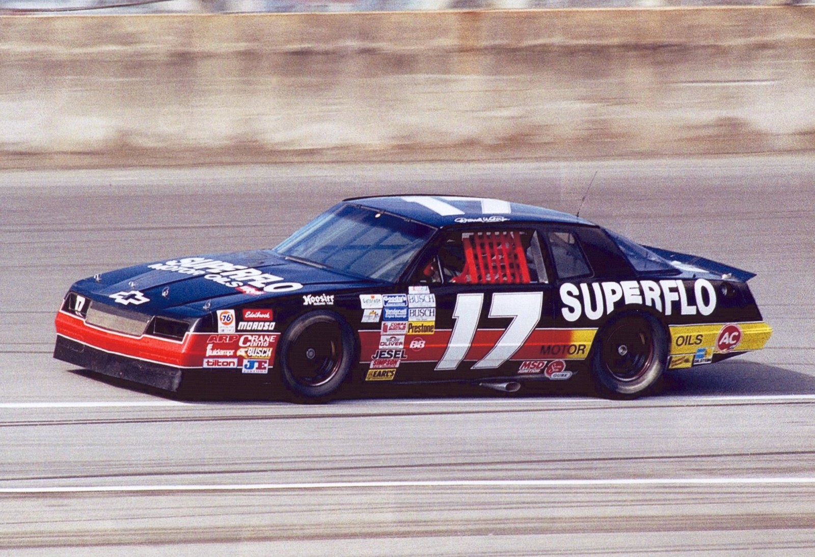 Darrell Waltrip Superflo Chevy NASCAR 13x19 Poster Gloss Photo Print 32F
