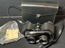 Sears 2527, 7 x 35 Extra Wide Angle, Amber Coated Binoculars w Case, QuikShip