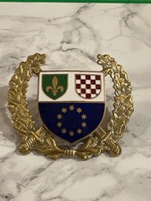 Army Cap BADGE Generals Bosnia and Hercegovina