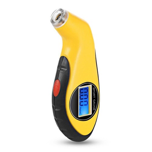 Digital Bike Motorcycle Car Tire Air Pressure Gauge Meter Manometer Tester Tool - Picture 2 of 9