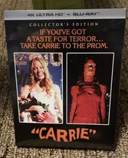 Carrie Collector's Edition (4K UHD+BD+Pins+Steelbook Scream Factory NEW!!