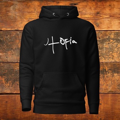TRAVIS SCOTT UTOPIA ADULT UNISEX HOODIE SWEATSHIRT RECORD ALBUM RAP HIP HOP NEW