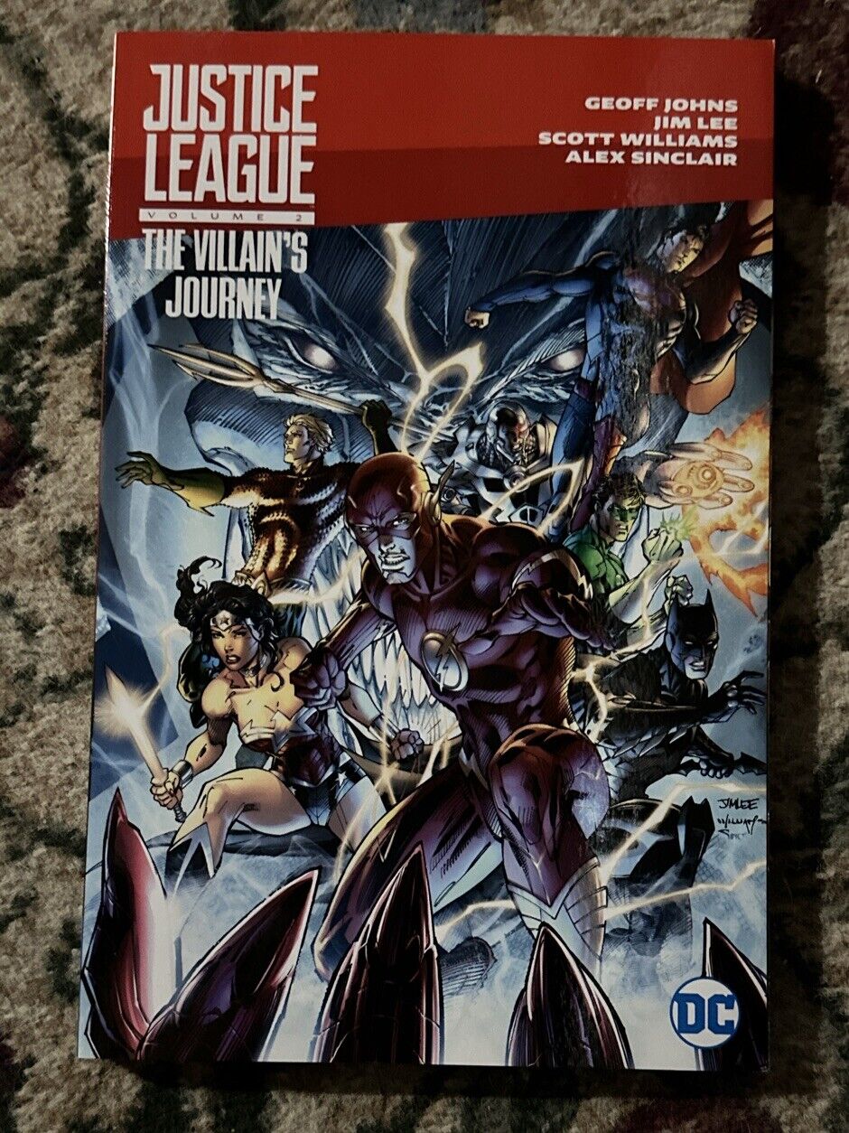Justice League Vol. 2: the Villian's Journey Geoff Johns (2013, DC TPB) New 52