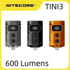 Nitecore TINI3 MCT Mini Flashlight 600lumens Keychain Torch Light EDC Flashlight