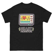 Heart Monitor Hospital Health Medical Safety T-Shirt