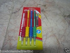 New  4 PK Mechanical Pencils Assorted Color Pencils 12 Pack Medium 0.5mm L104