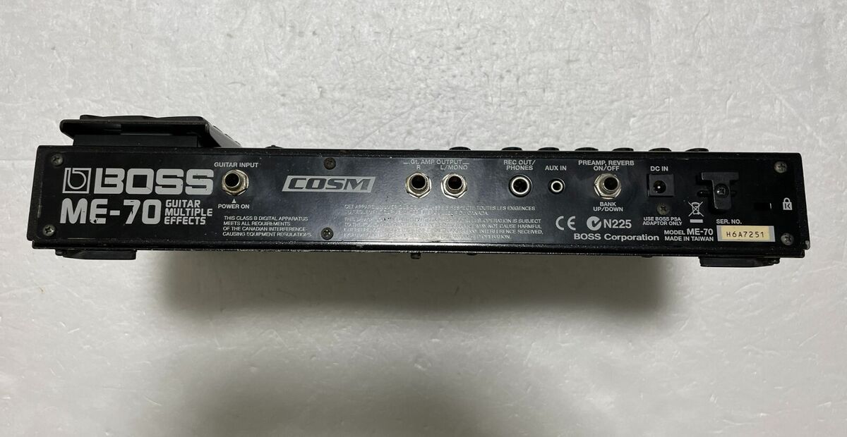Boss ME-70 Guitar Multiple Effect Pedal Processor Used from Boss ME-70 Guitar Multiple Effect Pedal Processor Used from