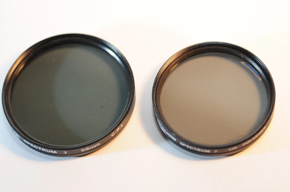 TWO 2 Promaster Spectrum 7 58mm & 52mm Cir Pol Japan filter for Canon Nikon lens - Image 4 of 4