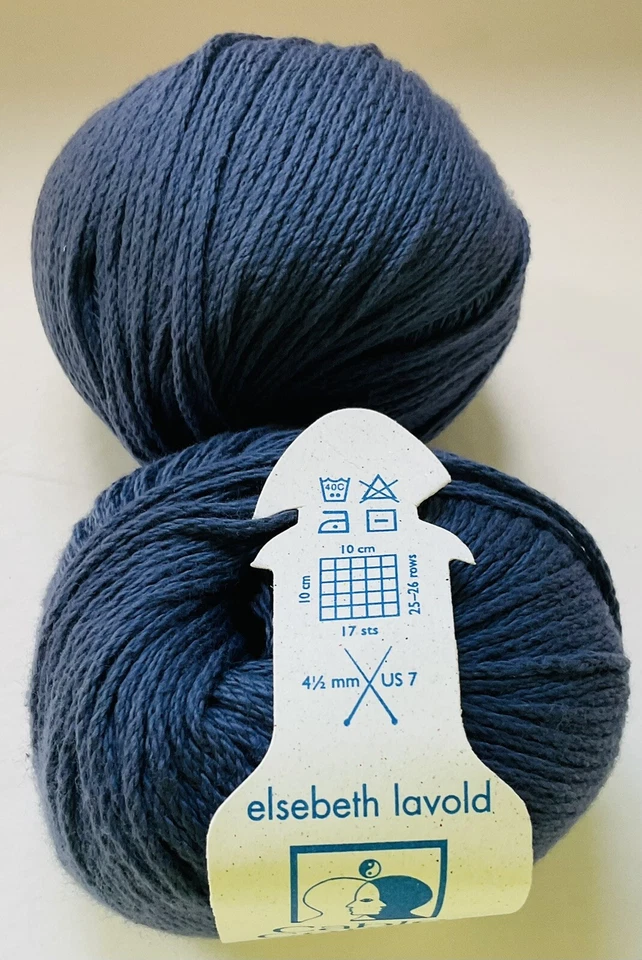 Lote de 2 capas de cadena de hilo de algodón cable Lavold Elsebeth elección del diseñador Foto 3 de 4