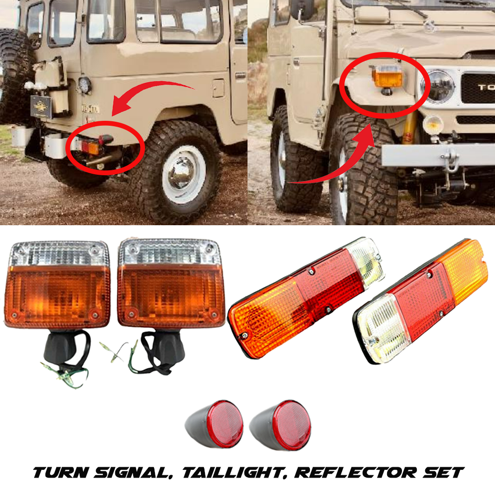 TOYOTA LAND CRUISER FJ40 TURN SIGNAL FENDER REAR STOPLAMP