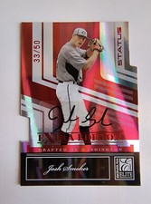 JOSH SMOKER Rookie Autograph Card #33/50 - 2007 Elite Extra Edition Status