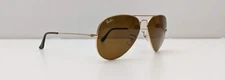 Made in Italy! Ray-Ban RB3025 001/33 Aviator Sunglasses 58/14 135/YHZ838