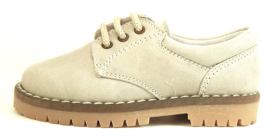 Vestido casual DE OSU-FARO - Espanha -Meninos couro acastanhado sapatos -Europeu 24 tamanho 7 - Imagem 2 de 4