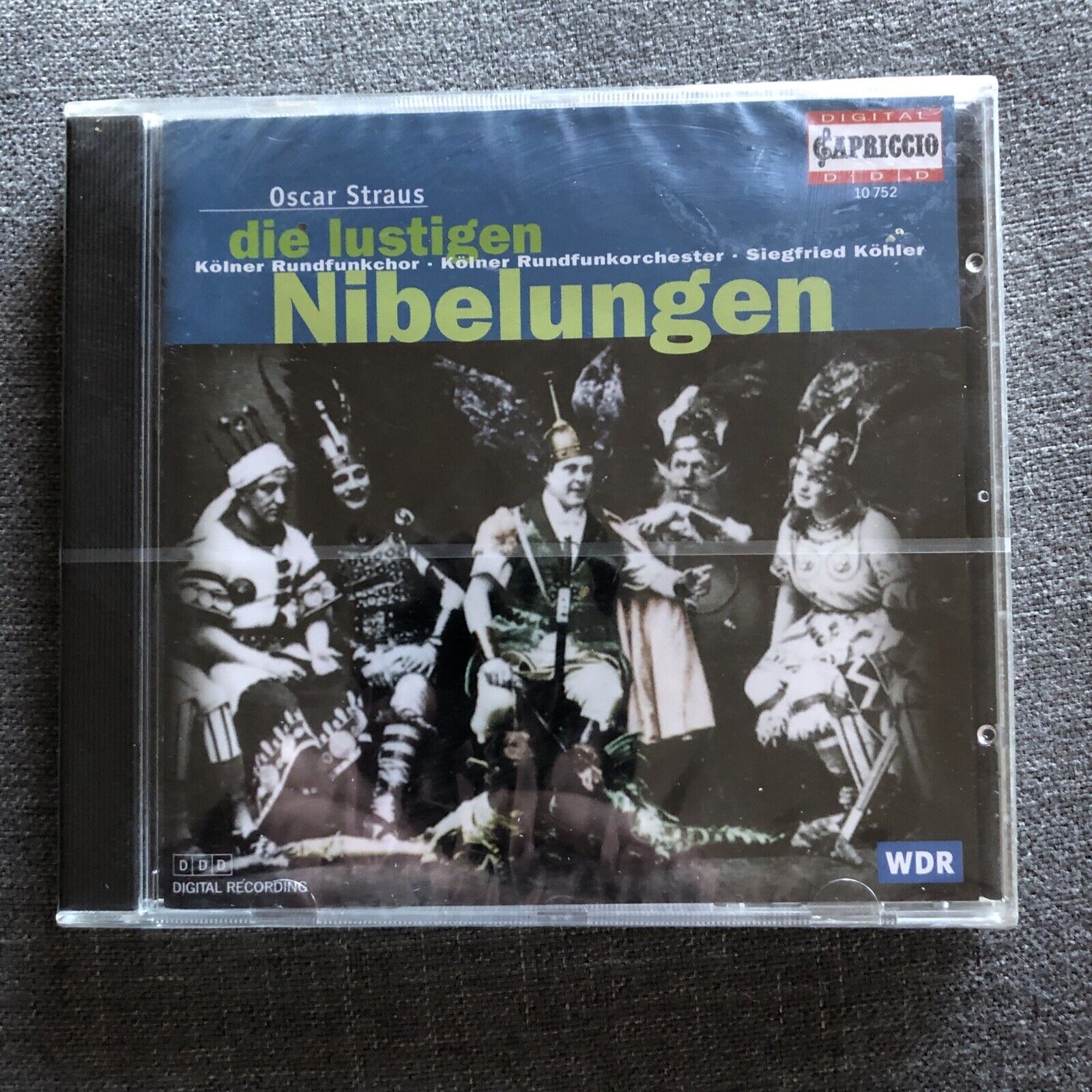 OSCAR STRAUS - Die Lustigen Nibelungen - CD New (Capriccio).     R