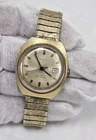 VINTAGE MENS TIMEX 21 WRIST WRIST WATCH 66560757 GOLD TONE MECHANICAL WORKS