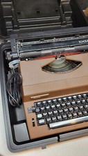 Vintage Sears The Scholar Electric Typewriter w/case w/correction thumbnail