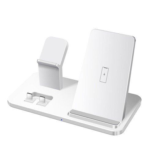 3in1 Wireless Charging Dock Charger Stand For Samsung Galaxy S24 Note20 Watch 6 - Picture 21 of 25