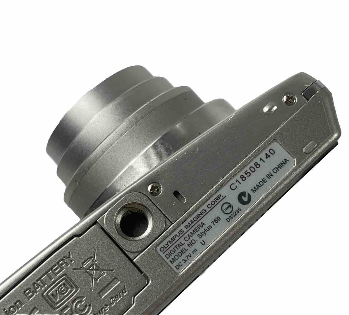 Olympus Stylus 750 Digital Camera Silver All Weather 7.1 Olympus Stylus 750 Digital Camera Silver All Weather 7.1