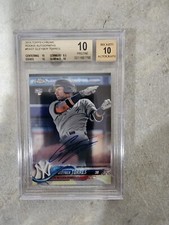 2018 topps chrome Gleyber Torres RC Auto BGS 10 💥💥PRISTINE💥💥 Yankees/Tigers 