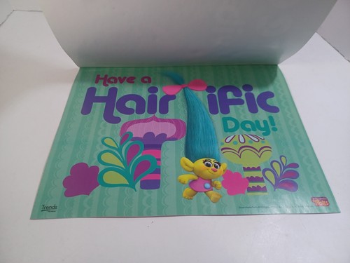 2016 Dreamworks Trolls POSTER Book of 12 Colorful Posters, 8.5" x 11", Trolls - Picture 9 of 10
