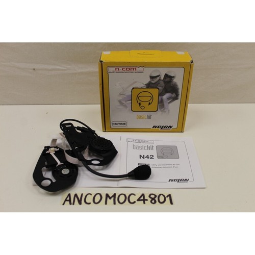 Kopfhörer Bluetooth Helm Nolan Basic Set N42/N42E Wireless Helmet Headset - Afbeelding 1 van 2