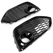 For 2017-2019 Honda Civic Hatchback Driver + Passenger Side Fog Light Lamp Cover