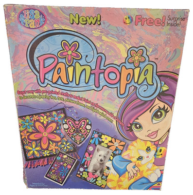 Vintage Rare 2001 LISA FRANK PAINTOPIA Art Set