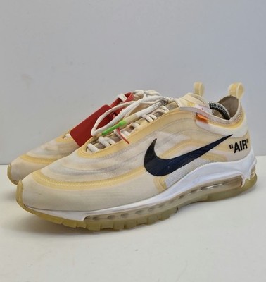 Nike Off White gr 43 Herren Sneaker Schnürschuhe Halbschuhe Sehr Gut S316