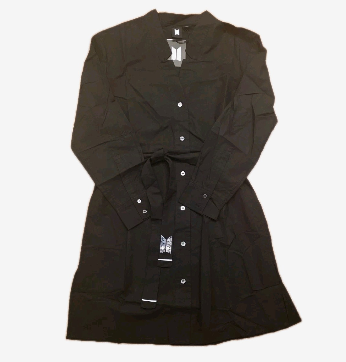 BTS 2021 DALMAJUNG SHIRT NIGHT ダルマジュン BTS Dalmajung 2021 Shirt Night Ver Black Size Medium NWT Original