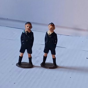 Vintage Johillco Lead Figures School Boys Young Lads. 1.5" tall