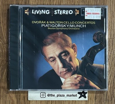 Dvorak Walton Cello Concertos Piatigorksy Munch CD New Sealed