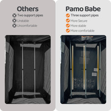 4-In-1 Baby Playard with Bassinet  Changing Table for Newborn