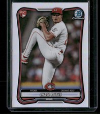 2026 Bowman Chrome Chase Burns Red Rookie RC #3 REDS