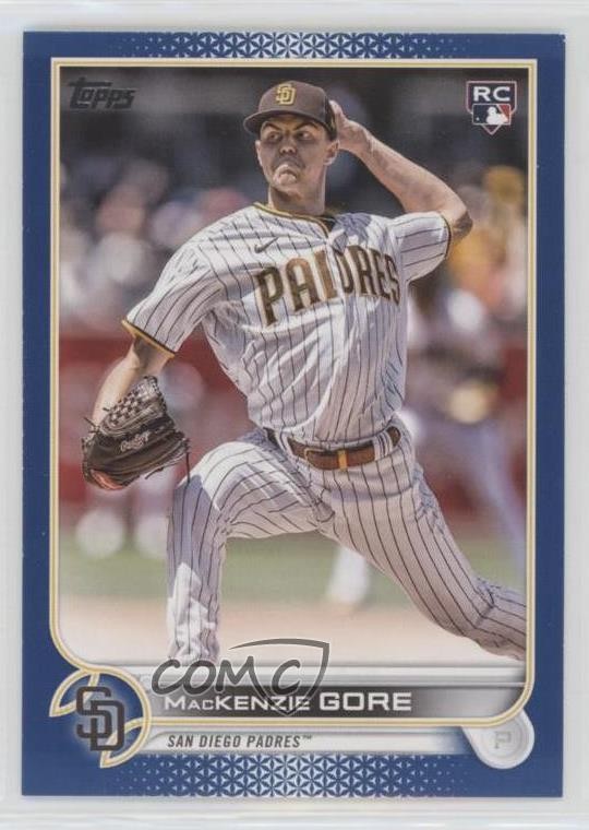 2022 Topps Update Royal Blue Mackenzie Gore #US81 13sp
