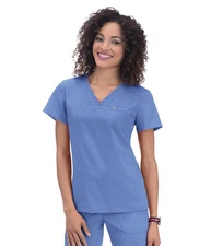 Koi  Womens Medical Scrub Top Sapphire Cora | 294