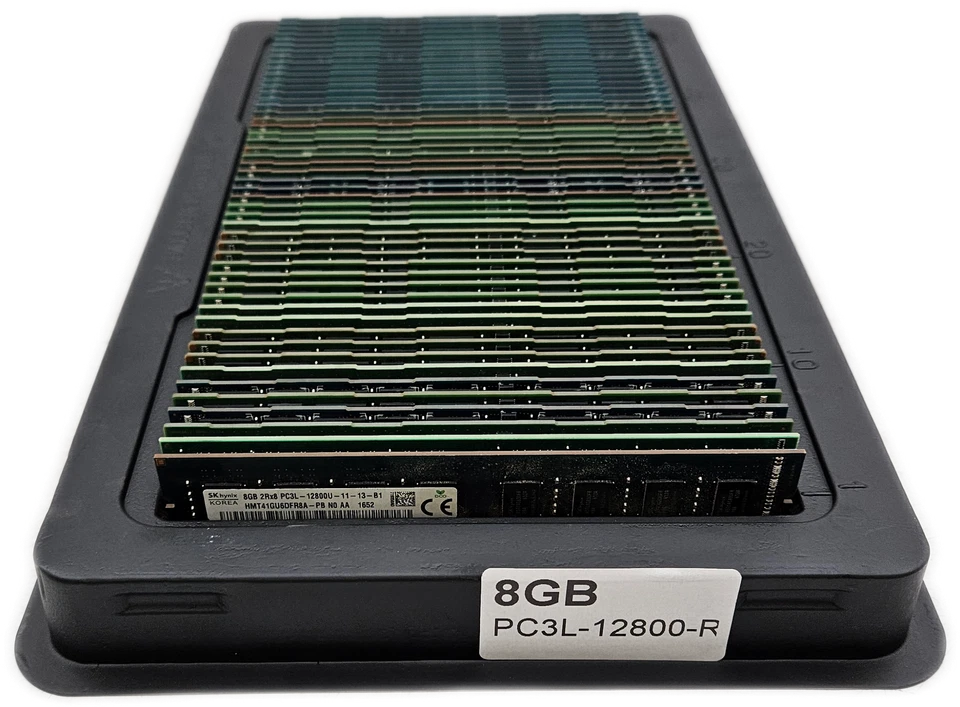 Mixed Brands 400GB DDR3L PC3-12800R DIMM RAM (50 x 8GB) - Image 2 of 4