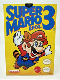 Super Mario Bros 3 Nintendo NES CIB Complete Boxed Canadian Mattel Version CAN