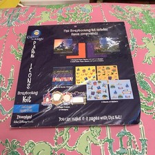 Disney Capture the Magic Scrapbooking Kit Park Icons Theme Parks makes 6-8 Pages