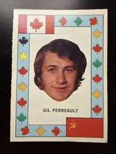 1972/73 O-PEE-CHEE TEAM CANADA INSERT HOCKEY CARD GILBERT PERREAULT  OPC
