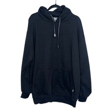 Pro Club Heavyweight Hoodie Black Long Sleeve Pocket Winter Activewear 2XL