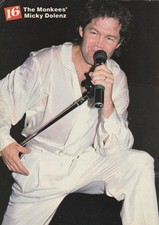 Mickey Dolenz Tom Cruise teen magazine pinup clippings Monkees Mickey Dolenz Tom Cruise teen magazine pinup clippings Monkees