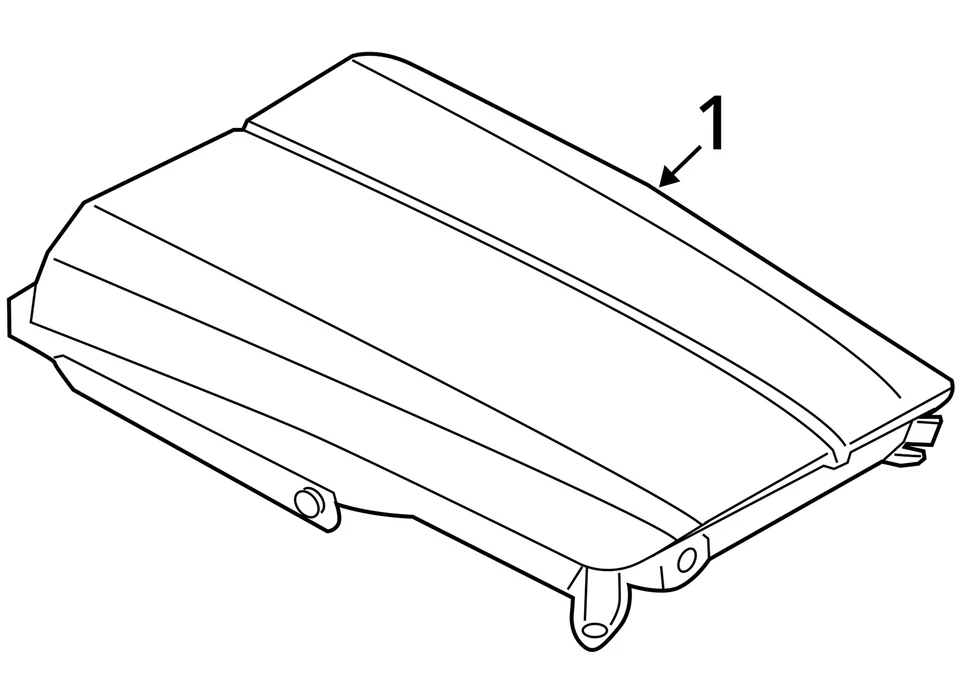 2009-2015 BMW 740i 750Li Center Console Armrest Black 51169171267 OEM Used Foto 4 de 4