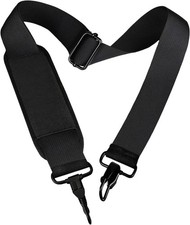 Adjustable Shoulder Strap Soft Padded Replacement Shoulder Strap with Metal Hook