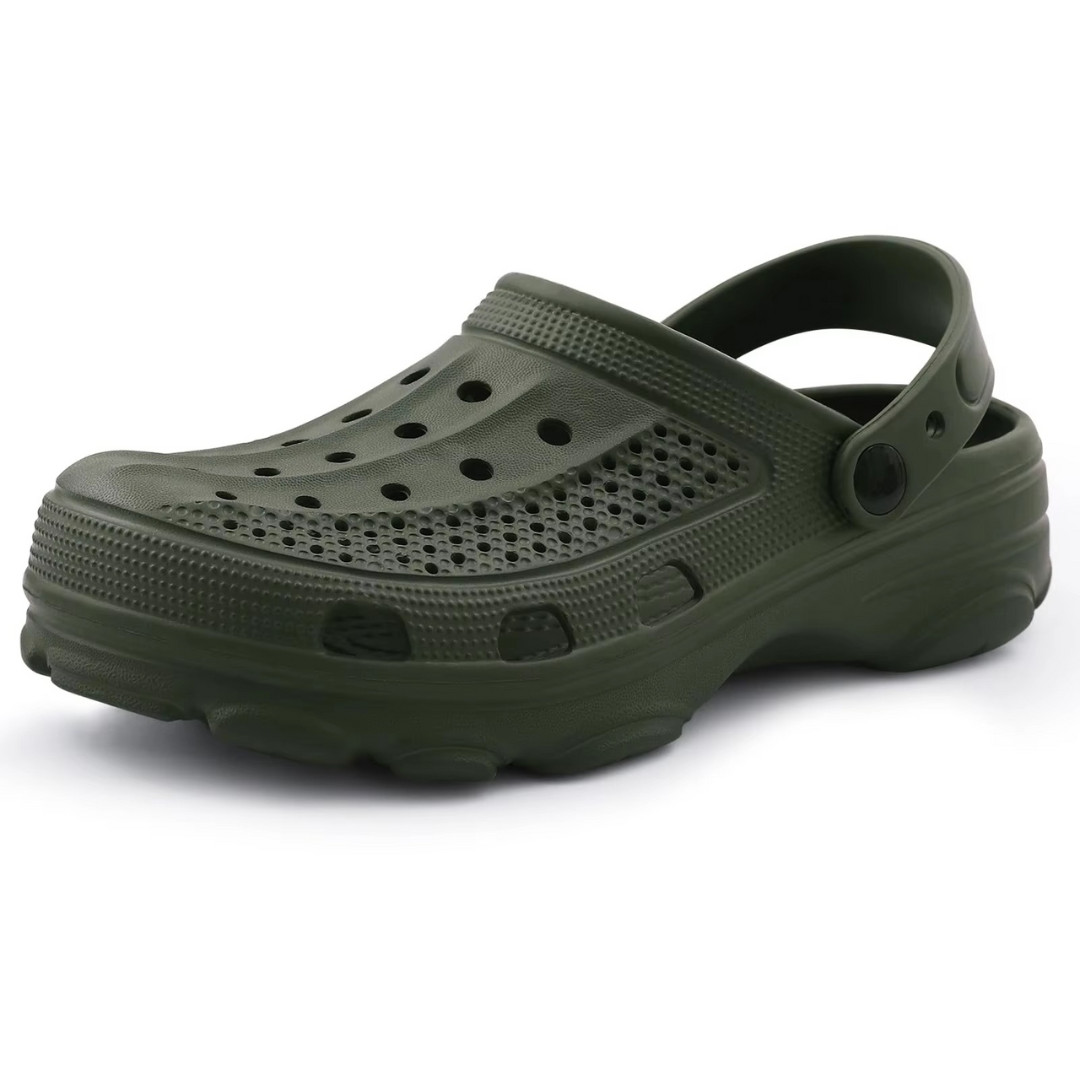 Reino Unido Crocs Clásico Sandalia Zuecos Ligeros Playa Zapatos sin Mangas Zapatilla Talla Antideslizante