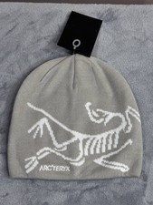 Arc'teryx Bird Head Toque Beanie - Ash Gray - Wool Ski Winter Hat - NWT