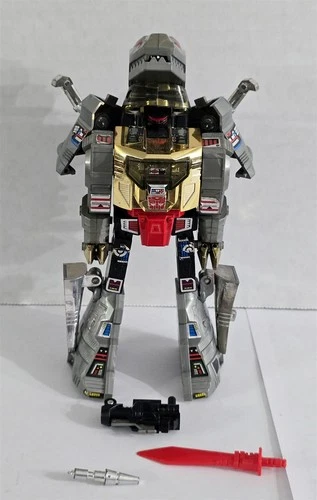 B-224 VINTAGE 1980'S HASBRO G1 TRANSFORMERS DINOBOT GRIMLOCK ACTION FIGURE