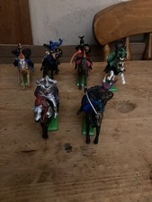 Britains Deetail  Saracen/Turk Knights And Knight  figures X6