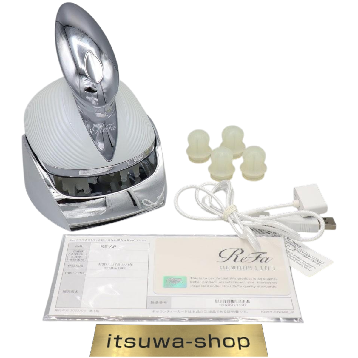 ReFa Beauty Head Spa RE-AP-02A Massage White Silver Japan
